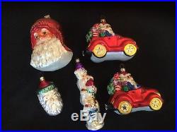 Beautiful Vintage Lot of 37 Christopher Radko Glass Christmas Ornaments