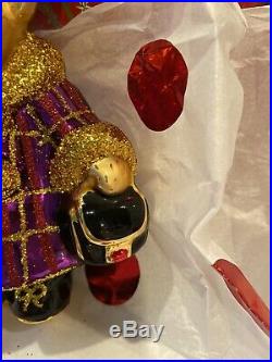 Bnwt Rare 2012 Radko Muffy Shopper Bloomingdales Christmas Ornament New