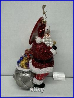 Brightly Brant Santa 1018030 By Christopher Radko (rare) 2015