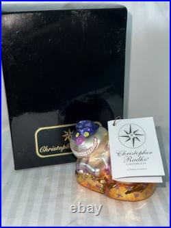 CHESHIRE CAT Christopher Radko RETIRED With Tag DISNEY Alice 00-DIS-47