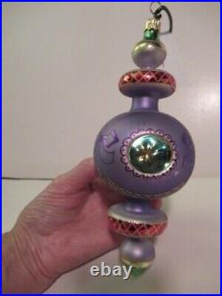 CHRISTOPHER RADKORAZZMATAZZ#98-238-0-Purple, 3 triple onion reflectors-Vintage