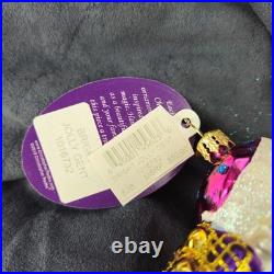 CHRISTOPHER RADKO 1016732 Bright Jolly Gent Santa Ornament with tag RARE