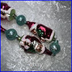 CHRISTOPHER RADKO 36 Garland SANTA DELUXE 96-292-0 In Box