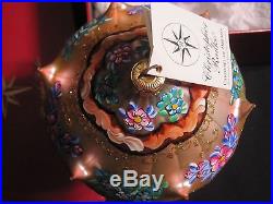 Christopher Radko Christmas Ornament Carousel Of Dreams Limited Large 1999
