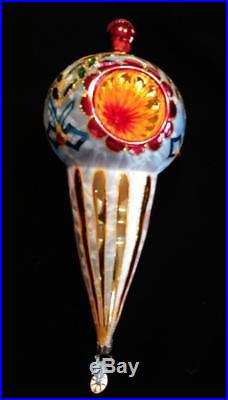 CHRISTOPHER RADKO Epiphany Reflector Spiral Ball Ornament 20th Anniversary