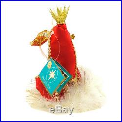 CHRISTOPHER RADKO ROYAL FLUTTER Ornament Italian Italy Princess 1013275 Red