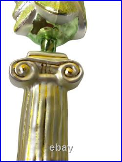 CHRISTOPHER RADKO SIGNED 93 Classic Christmas Tree Blown Painted Glass Ornament