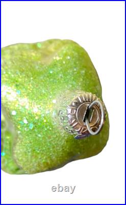 CHRISTOPHER RADKO SIGNED 93 Classic Christmas Tree Blown Painted Glass Ornament