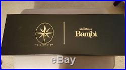 CHRISTOPHER RADKO SIGNED DISNEY BAMBI ORNAMENT SET IN ORIGINAL BOX WithCOA