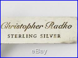 CHRISTOPHER RADKO Sterling Silver Winter Spirit Limited Edition Ornament