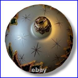 CHRISTOPHER RADKO WINTER STAR BLOSSOM WHITE Poinsettia Ornament