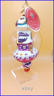Candy House World Ornament by Christopher Radko 1020748 New In Box Sold Out 2020