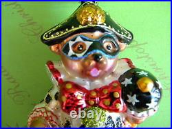 Chrisopther Radko Teddy Masquerade Ornament