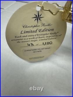 Christmas On My Mind 1017473 43 Of 1,100 With Box By Christopher Radko 2014