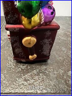 Christmas Radko 1997 Kermit Muppet Collection WOCKA WOCKA CHRISTMAS Ornament