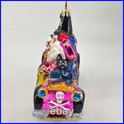 Christopher RADKO Halloween Scream Team glass Ornament Christopher RADKO Halloween Scream Team glass Ornament
