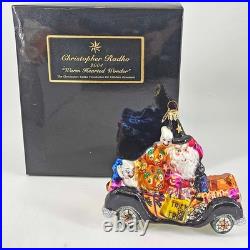 Christopher RADKO Halloween Scream Team glass Ornament Christopher RADKO Halloween Scream Team glass Ornament