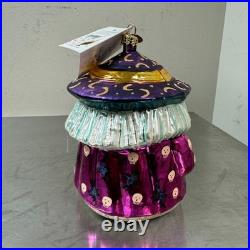 Christopher RADKO Nutty Witchcracker Halloween Ornament RARE LARGE Witch