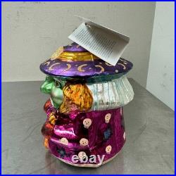 Christopher RADKO Nutty Witchcracker Halloween Ornament RARE LARGE Witch