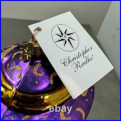 Christopher RADKO Nutty Witchcracker Halloween Ornament RARE LARGE Witch