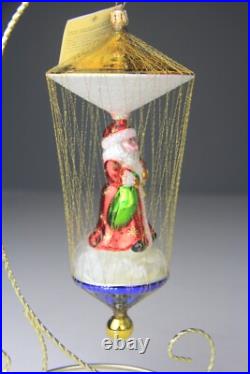 Christopher Radko 15th Anniversary BALLOONING SANTA 90-087-1 with Box & Tag