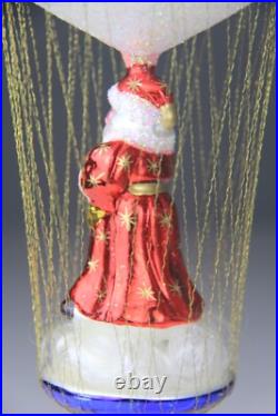 Christopher Radko 15th Anniversary BALLOONING SANTA 90-087-1 with Box & Tag