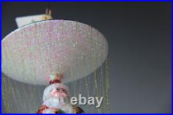 Christopher Radko 15th Anniversary BALLOONING SANTA 90-087-1 with Box & Tag