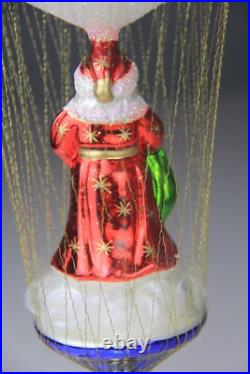 Christopher Radko 15th Anniversary BALLOONING SANTA 90-087-1 with Box & Tag