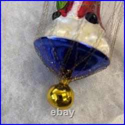 Christopher Radko 15th Anniversary Ballooning Santa Glass Ornament 90-087-1