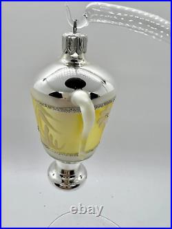 Christopher Radko 1987 SAMOVAR Russian Water Heater Glass Ornament EUC