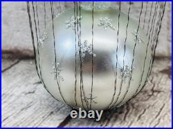 Christopher Radko 1993 Ice Star Santa 93-322-0 Wired Hot Air Balloon Ornament 9