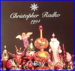 Christopher Radko 1994 Glass Ornament Catalog