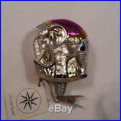Christopher Radko 1994 RAJAH Vintage Elephant Clip Ornament NEW withTag RARE