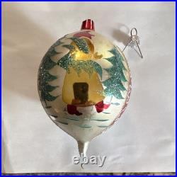 Christopher Radko 1995 FOREVER LUCY LTD Event Piece Teardrop Ball Ornament