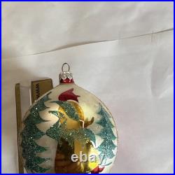 Christopher Radko 1995 FOREVER LUCY LTD Event Piece Teardrop Ball Ornament