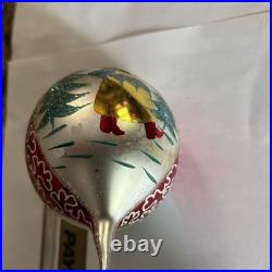 Christopher Radko 1995 FOREVER LUCY LTD Event Piece Teardrop Ball Ornament