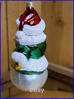 Christopher Radko 1996 FOREST BELLA Vintage Retired Glass Christmas Ornament 5.5