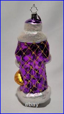Christopher Radko 1996 Russian Santa Collection 7 Glass Ornament With Box
