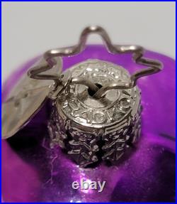 Christopher Radko 1996 Russian Santa Collection 7 Glass Ornament With Box