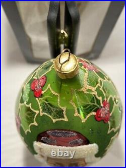 Christopher Radko 1997 LIMITED Regency Santa Blown Glass Christmas Ornament