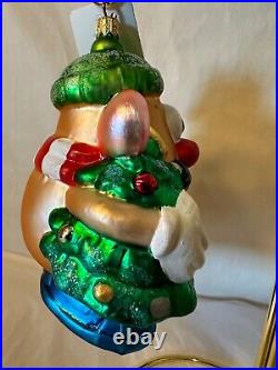 Christopher Radko 1998 Christmas Ornament MR. POTATO HEAD LUMBERJACK 98-POT-01