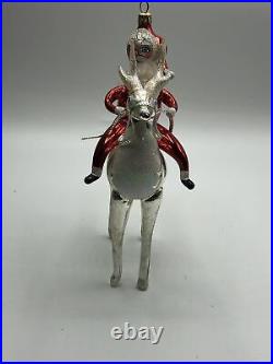 Christopher Radko 1998 Sterling Rider Ornament Limited Edition 2,500