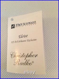Christopher Radko 1999 FAO Schwarz ELOISE AT THE PLAZA Ltd Ed. #2062/2400