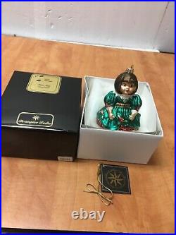 Christopher Radko 1999 Marie Osmond OLIVE MAY CHRISTMAS 99-DOLL-01 Ornament