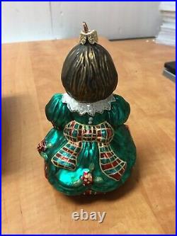 Christopher Radko 1999 Marie Osmond OLIVE MAY CHRISTMAS 99-DOLL-01 Ornament