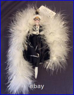 Christopher Radko 2003 MASQUE MYSTERE ORNAMENT 9 Christmas Icicle with Tag Christopher Radko 2003 MASQUE MYSTERE ORNAMENT 9 Christmas Icicle with Tag