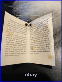 Christopher Radko 2003 MASQUE MYSTERE ORNAMENT 9 Christmas Icicle with Tag Christopher Radko 2003 MASQUE MYSTERE ORNAMENT 9 Christmas Icicle with Tag