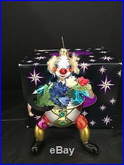 Christopher Radko 2004 Clown Ornament