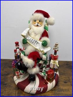Christopher Radko 2005 Checking It Twice Musical Santa Nutcracker LE 257/1200 Christopher Radko 2005 Checking It Twice Musical Santa Nutcracker LE 257/1200