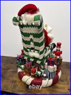 Christopher Radko 2005 Checking It Twice Musical Santa Nutcracker LE 257/1200